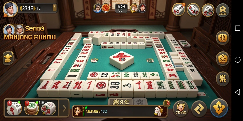 Tampilan gameplay Mahjong yang menarik di 234E.