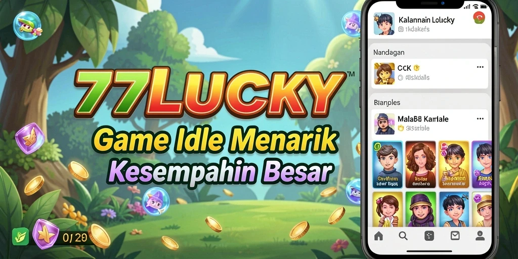 Tampilan gameplay <strong>777LUCKY</strong> menampilkan pengelolaan sumber daya yang menarik.