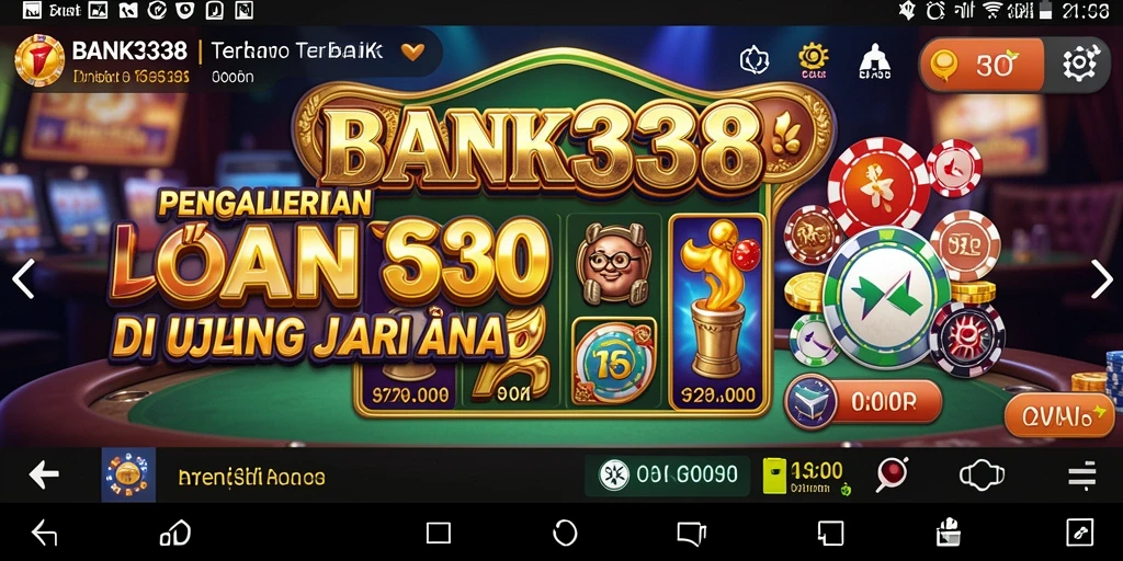 Tampilan gameplay Kasino BANK338 yang menarik dan menantang.