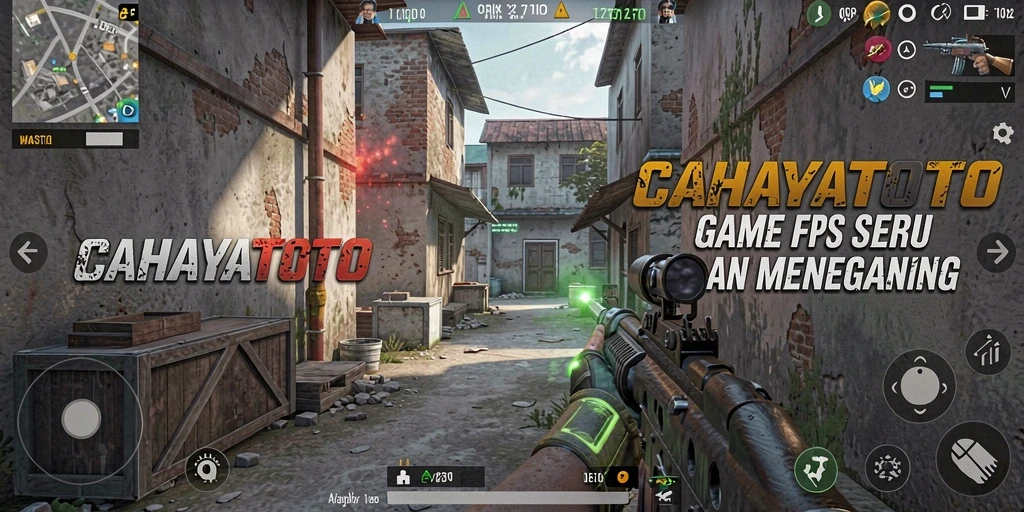 Tampilan gameplay mendebarkan dalam CAHAYATOTO, penuh aksi dan strategi.