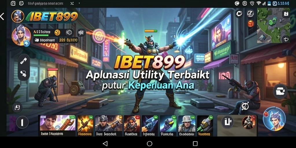 Tampilan antarmuka IBET899 yang modern dan intuitif.