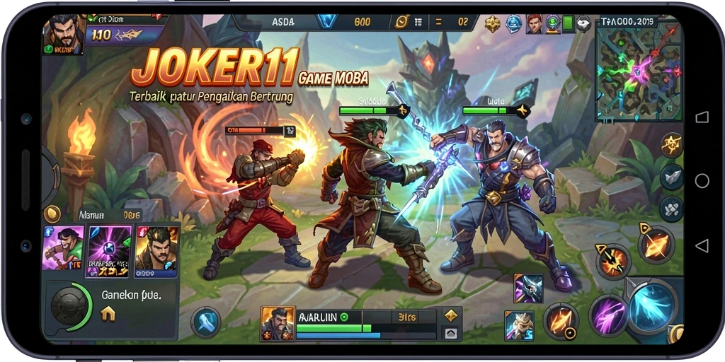 Gameplay intens dan strategi tim di JOKER11 yang mendebarkan.