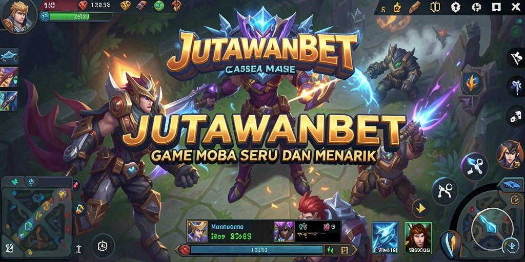 Gameplay seru JUTAWANBET dalam pertarungan tim.