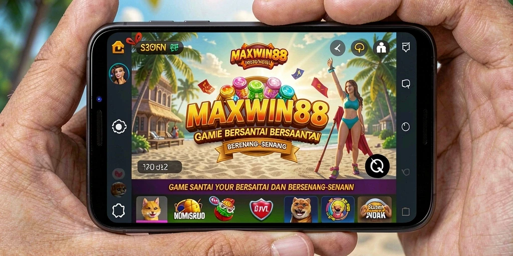 Tampilan gameplay menarik dari MAXWIN88 yang penuh warna.