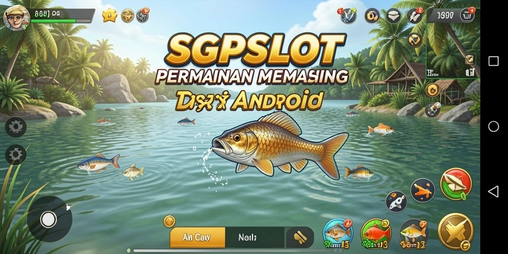 Tangkapan layar gameplay menarik dari SGPSLOT yang menampilkan aksi memancing.