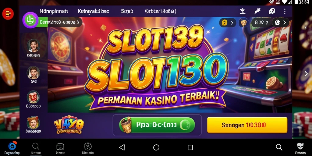 Tampilan gameplay SLOT138 dengan efek slot yang mengesankan.