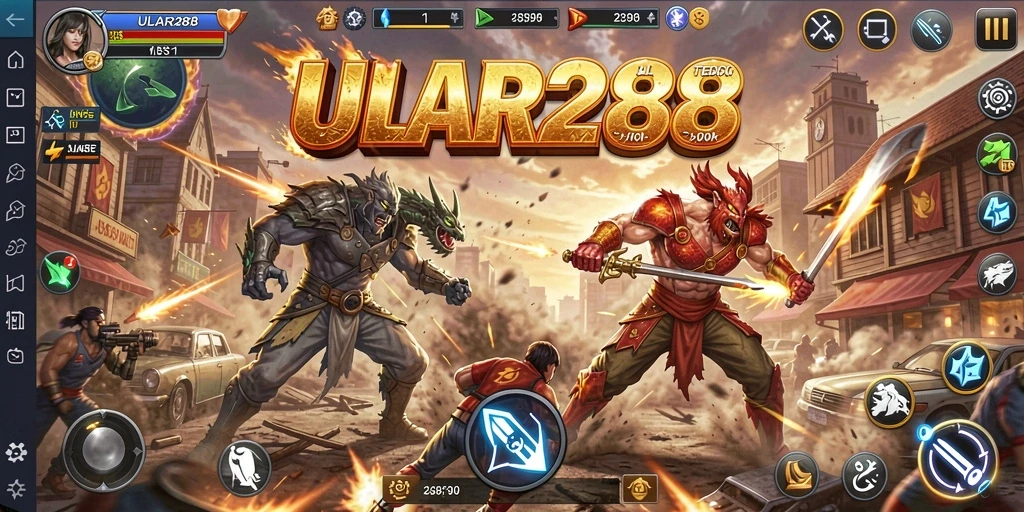 Tampilan gameplay ULAR288 yang mendebarkan dan dinamis.